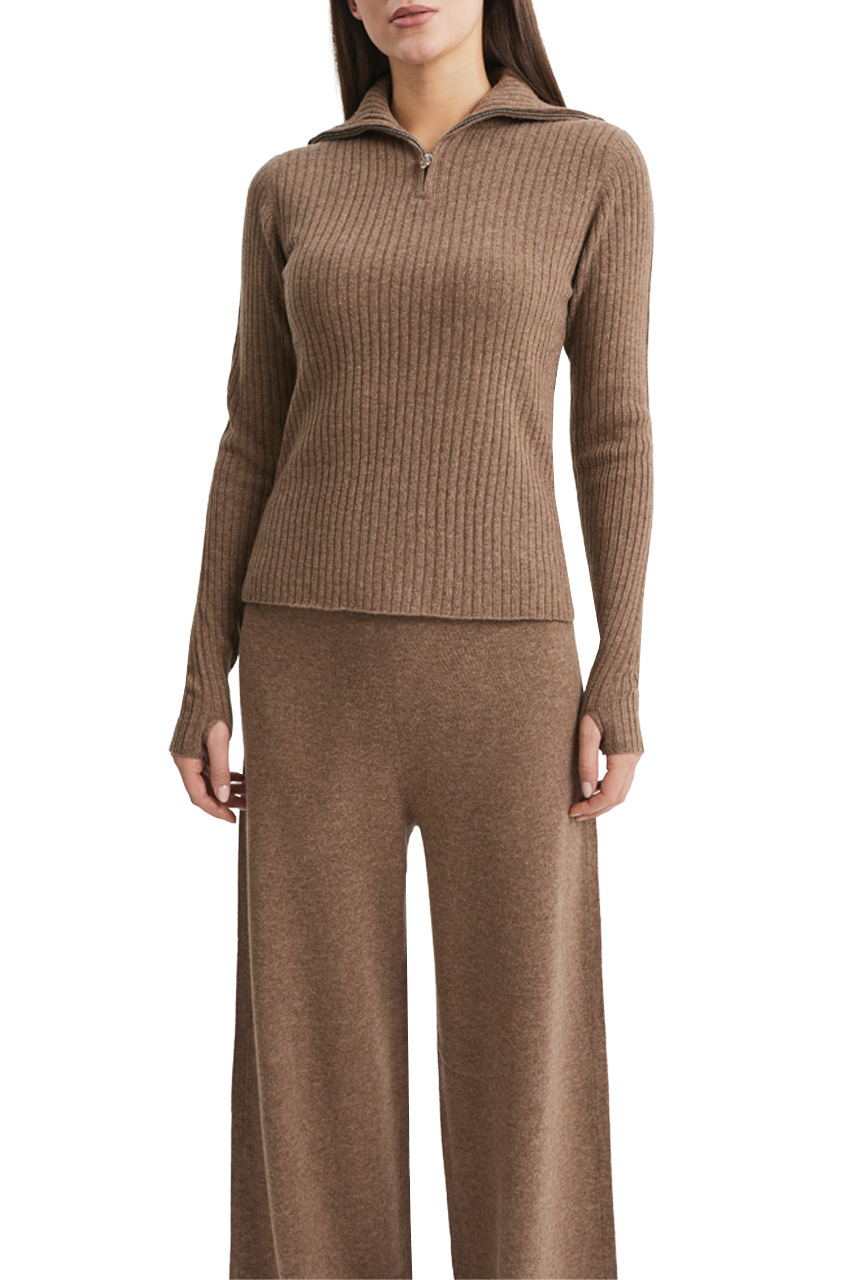 Свитер 112510 КОРИЧНЕВЫЙ, фото 3